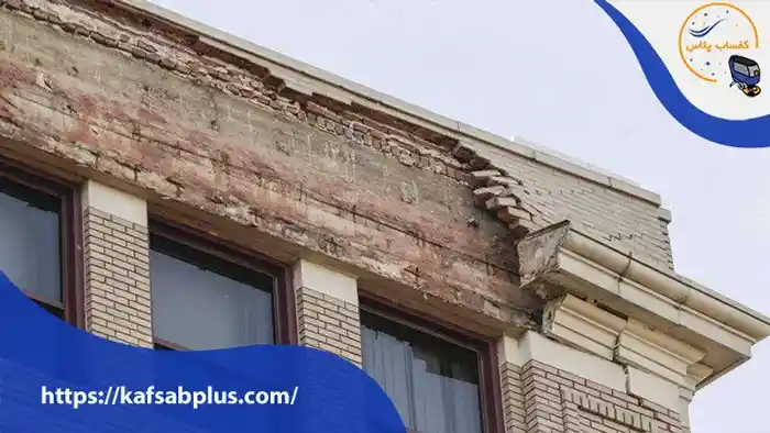علت افتادن سنگ نمای ساختمان