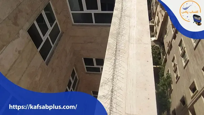 نصب شاخک پران قسمت نورگیر حکیمیه