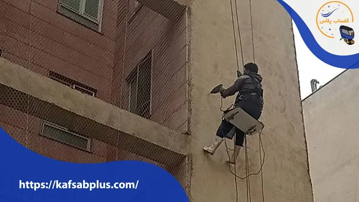 مراحل اجرای توری فرنگی در پروژه جنت آباد